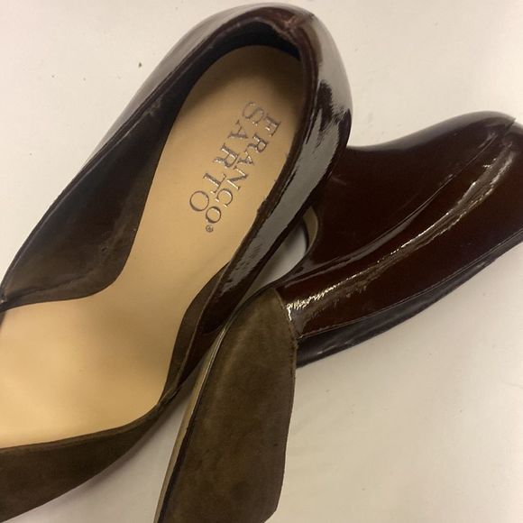 Franco Sarto Brown gorgeous wedge heels - Picture 7 of 8